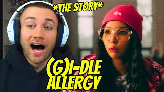 IMPORTANT MEANING GIDLE  Allergy Official Music Video  REACTION [upl. by Sadira]