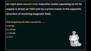 Induction Machines  Top Question 3 [upl. by Moreta]