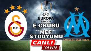 GALATASARAY MARSİLYA MAÇI CANLI İZLE [upl. by Juieta]