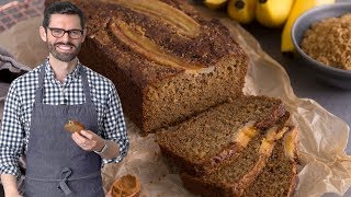 Moist Banana Bread Recipe [upl. by Iruj619]