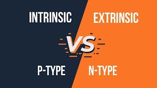 Classification of Semiconductors IntrinsicExtrinsic PTypeNType [upl. by Decrem]