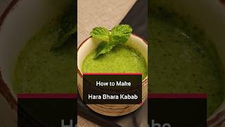 Hara Bhara Kabab Recipe food recipe indianfood [upl. by Trinia200]