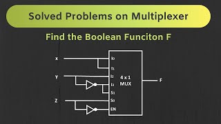 Solved Problems on Multiplexer Digital Electronics  Quiz  398 to Quiz  400 [upl. by Ike]