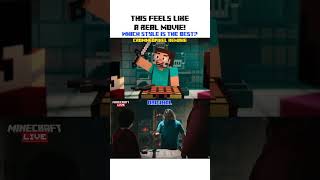 The best Minecraft Movie Scene Remake agree or disagree minecraft minecraftmovie movie [upl. by Erda75]