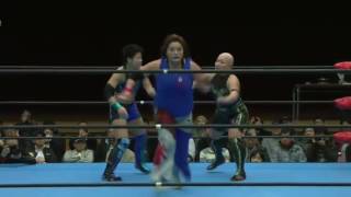 Ayako Hamada amp Yuu Yamagata Vs Sawako Shimono amp Kagetsu [upl. by Edette362]