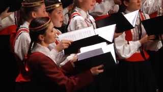 NEISEIK SAULALA Vytautas Miskinis  MASKA YOUTH CHOIR [upl. by Doane]