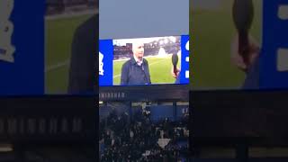 John Frain full half time interview at St Andrews  Knighthead Park Birmingham v Northampton [upl. by Egidius]