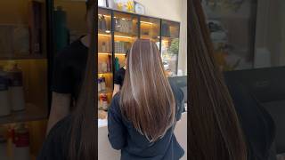 Nâu lạnh mix highlight hair familyhairstudio hairstyle haircut haircolor highlightshair [upl. by Ameerahs732]