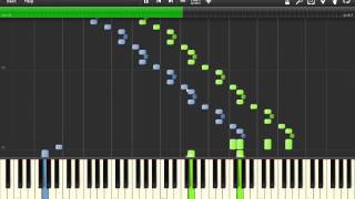 Etude Op10 No12 Revolutionary Synthesia Midi file [upl. by Eidob]