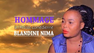 HOMMAGE À L ARTISTE COMEDIENNE BLANDINE NIMA THÉÂTRE CONGOLAIS [upl. by Emmey]