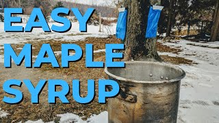 First Time Making Syrup Try This Method [upl. by Ban]