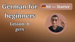 German for beginners A0  lesson 8 [upl. by Martina]