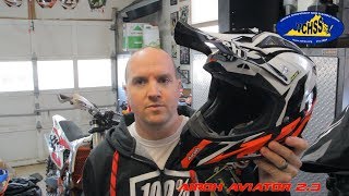 Airoh Aviator 23 Helmet Review and Comparison to three other brands [upl. by Ainwat]