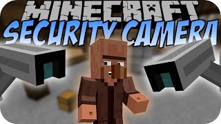 Minecraft SECURITY CAMERA SECURITY CRAFT MOD Deutsch [upl. by Alik242]