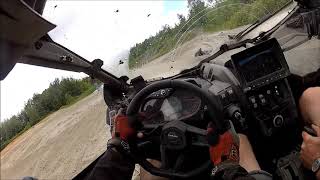 Riding a CanAm Maverick X3 XDS in POV [upl. by Carmelia]