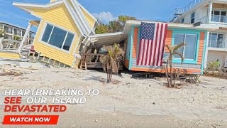 We Tour Anna Maria Islands Aftermath 2 weeks Post Hurricane Milton [upl. by Adner617]