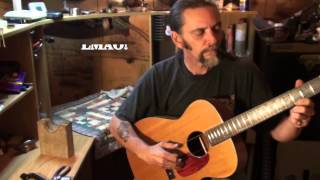 Harmony H162 guitar repair part 8 of 8 and DEMO [upl. by Lorenza]