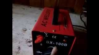 BX100B 100 AMP Welder From Amazon Test [upl. by Sabsay]