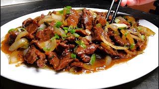 ТЕЛЕШКО С ЛУК ПО КИТАЙСКИ ПОВКУСНО ОТ РЕСТОРАНТА Лесно и супер вкусно китай chinesefood азия [upl. by Nylime]