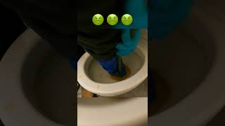 Blocked Toilet 💩 Jetter 1 to the RESCUE blockeddrain toiletcleaning drainage [upl. by Arfihs742]