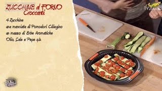 Zucchine al forno croccanti in due minuti [upl. by Doner]