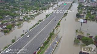 06202018 Mercedes TX Aerial views from drone of flooding with some flooding clips [upl. by Pulsifer]