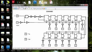 VHDL Implementation of JK Flip Flop in CD4040BC  Module 1 [upl. by Assirod]