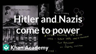 Hitler and the Nazis come to power  The 20th century  World history  Khan Academy [upl. by Soinotna]