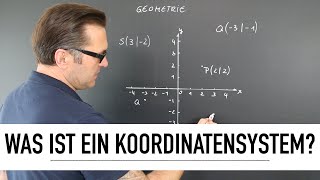 Was ist ein Koordinatensystem  Das kartesische Koordinatensystem zwei senkrecht Zahlengeraden [upl. by Jeaz]