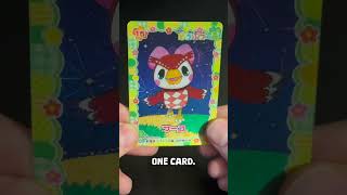 Animal Crossing Cards MOVE shorts AnimalCrossing ACNH [upl. by Bortman]