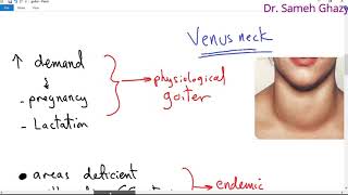 Systemic pathology 27  Endocrine 2  goitre  DRSAMEH GHAZY [upl. by Okimuy42]