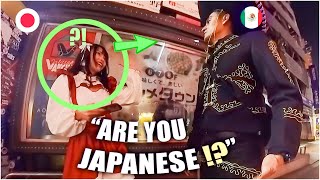 Mexican guy SHOCKS EVERYONE speaking FLUENT Japanese and more  Tokyo Shibuya Halloween 2023 [upl. by Niccolo]