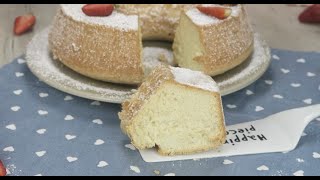 Egg whites cake an incredibly light and fluffy cake [upl. by Ortiz422]