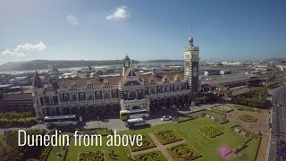 Beautiful Dunedin New Zealand from above In 4K [upl. by Nitsugua16]