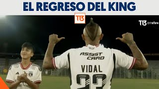 Así fue la presentación de Arturo Vidal en su regreso a Colo Colo [upl. by Kjersti709]