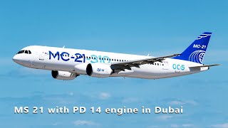 Flight of MC 21 310 with PD 14 engines [upl. by Ramso142]