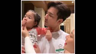 Hsu thassapak bie kpn and his wife saying goodbye to her daughter😍 So cute [upl. by Kester]