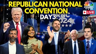 RNC LIVE Donald Jr JD Vances Speech in Republican National Convention  Trump at RNC Live  N18G [upl. by Bren982]