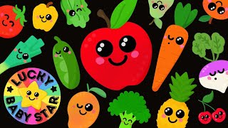 🍎 Come Dancing Fruit amp Vegetables Mixtape 🍍Fun Dance Party for Babies amp Toddlers 🥦 [upl. by Readus]