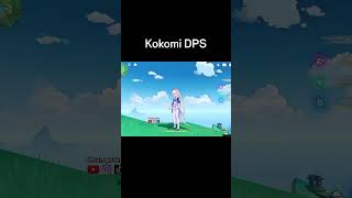 Kokomi DPS with 124 Crit RATE and 210 CRIT DMG [upl. by Jacquelynn]