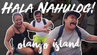 HALA NAHULOG LAUGHTRIP TO  OLANGO ISLAND CEBU [upl. by Nancie]