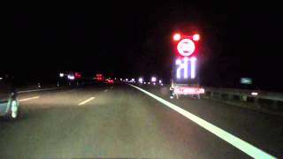 Special Montage einer Schilderbrücke auf der A9 Bayern Bayreuth  Nürnberg [upl. by Anaerol]