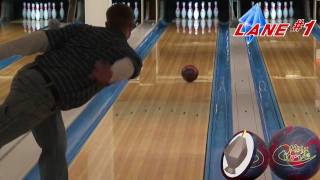 Lane 1 Maxxx Curve and Carnage bowling balls by Tim Gillick BuddiesProShopcom [upl. by Gizela]