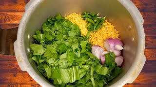 ಆಂಧ್ರ ಶೈಲಿಯ ದಾಲ್ ಪಪ್ಪು Andhra Style Dal Pappu in Kannada  Palak Dal Pappu  Toor Dal Pappu Spinach [upl. by Esemaj267]