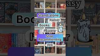 Standalone fantasy books I’ll never stop recommending Pt 2 booktok booktube bookrecs fantasy [upl. by Oruntha]