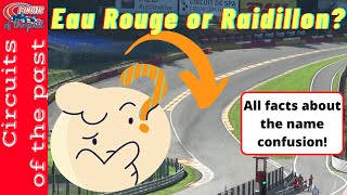 Eau Rouge or Raidillon  SpaFrancorchamps Famous Corner [upl. by Risa241]