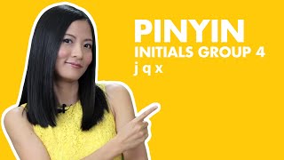 Learn Chinese Pinyin Practice Chinese Pinyin Lesson 05  Pinyin Initials J Q X [upl. by Ciri]