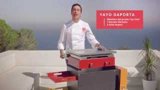 Yayo Daporta  Embajador español de la plancha cocina Verycook [upl. by Kelwen923]