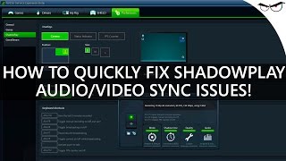 How to Fix ShadowPlay Audio  Video Sync Issues NVIDIA  tsMuxeR  Sony Vegas  Premiere [upl. by Hamo]