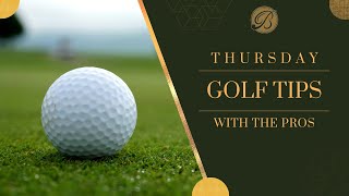 Golf Tip Thursday with Dave Driskell [upl. by Arotahs231]